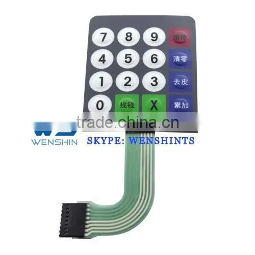 Keyboard Film for Metter Toledo TIGER-E TIGER Scales