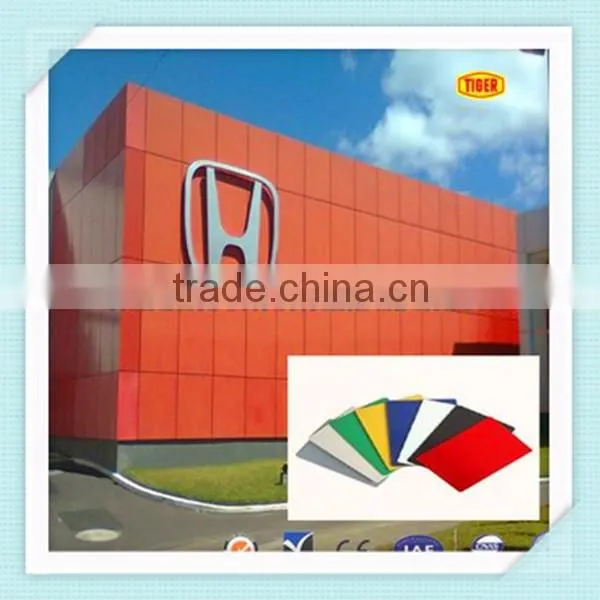 Factory Supply PVDF Above 4MM Decorative Wall Cladding Aluminum Composite Panels photo-2