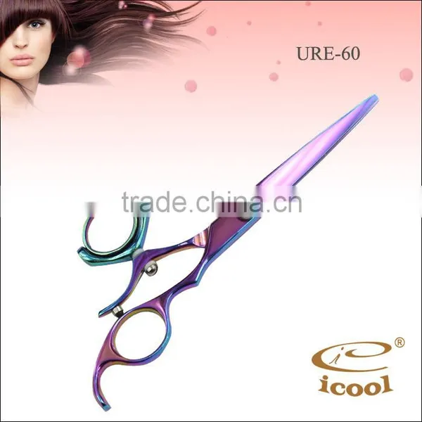 URE-60 Special Handle Hair Cutting Scissors High Quality Shears for Salon 2015