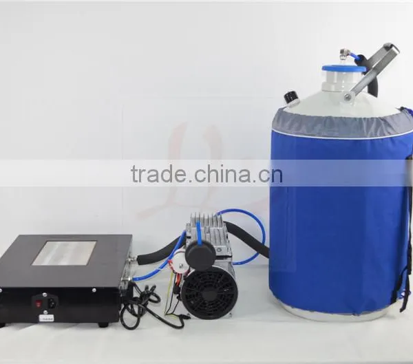 Newest FS-06 Liquid Nitrogen Frozen Separator 3 in 1 Pack With Oil Free Pump With 10L Liquid Nitrogen Tank photo-2