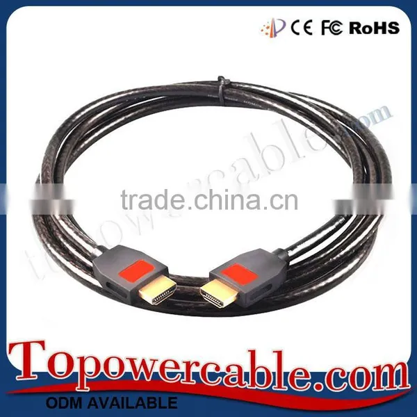 Super High Quality High Speed + Ethernet Gold 3D Hd Hdtv Lead Hdmi Extension Cable photo-4