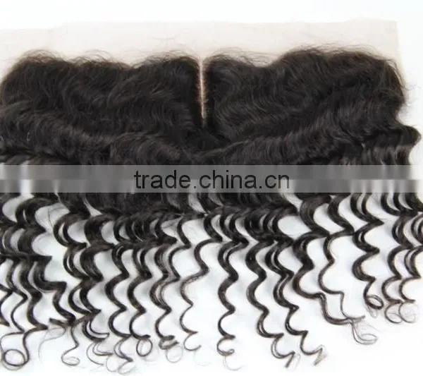 High Quality 100 Unprocessed Grade 6a Hair 13x4 Lace Frontal Closure in Stock photo-3