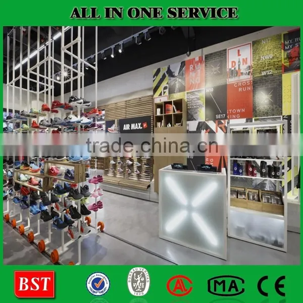 High Quality Shoe Store Product Display Shelf
