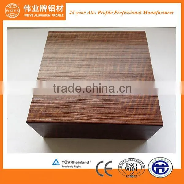 Customized 6000 Series Wood Grain Aluminum Extruded Profile photo-5