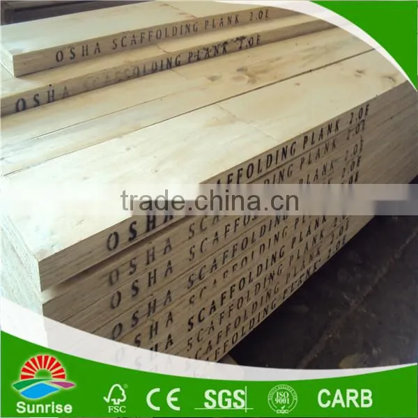 High Quality Osha Standard AS 1577 Certified Pine LVL Scaffolding Planks With CE/CARB/ FSC/ SGS/ ISO Certified photo-2
