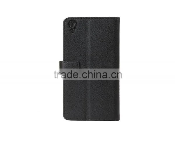 MMT Luxury Litchi Grain Photo Frame pu Leather Case for SONY X With Card Slot Wallet Holder Leather Protective Case for SONY X photo-2