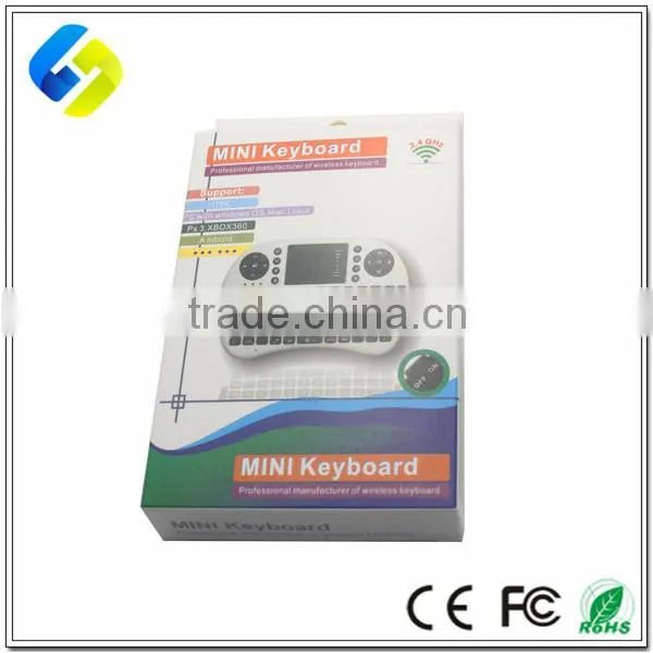 OEM 2.4G Handheld Keyboard I8 Cheap Wireless Keyboard and Mouse photo-6