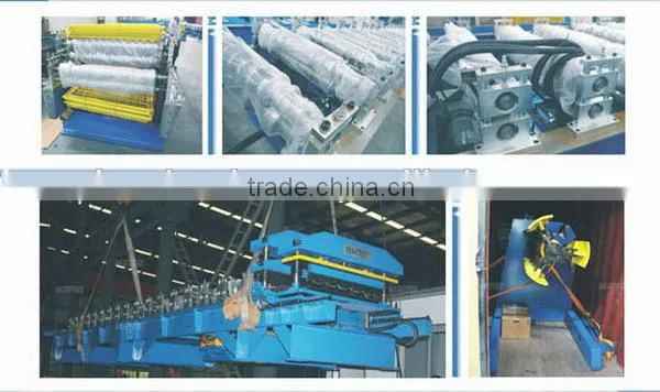 New Design Multi Color Floor Decking Roll Forming Machines photo-4