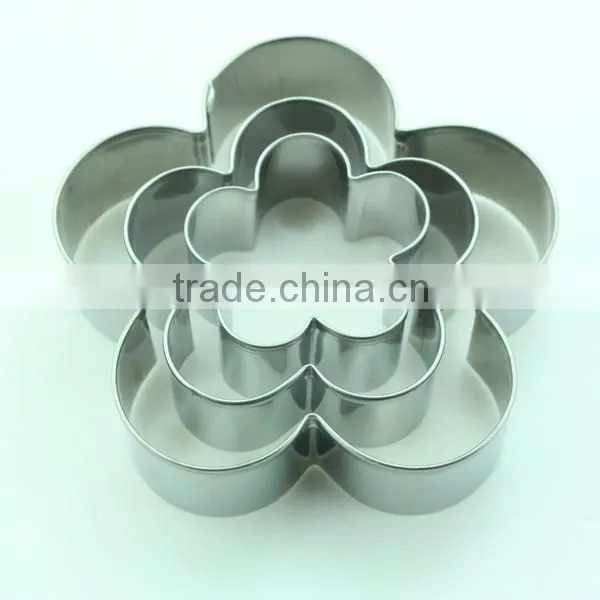 Stainless Steel Flower Shaped Cake Baking Mold photo-2