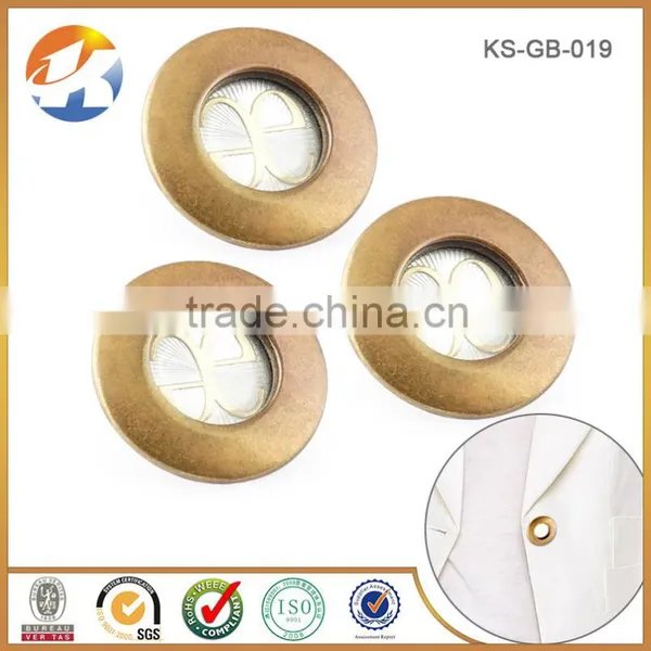 High Quality Fashion Copper Garment Sewing Button photo-3