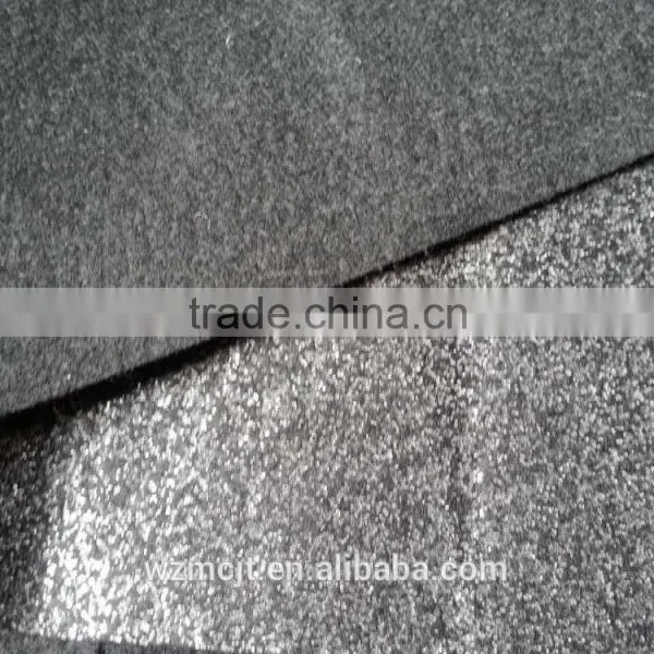 Hairou garment interlining nonwoven needle punch black fusible interlining