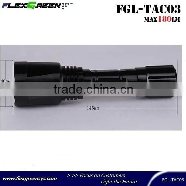 Rechargable 18650 Battery XPE LED Tactical Flashlight photo-4