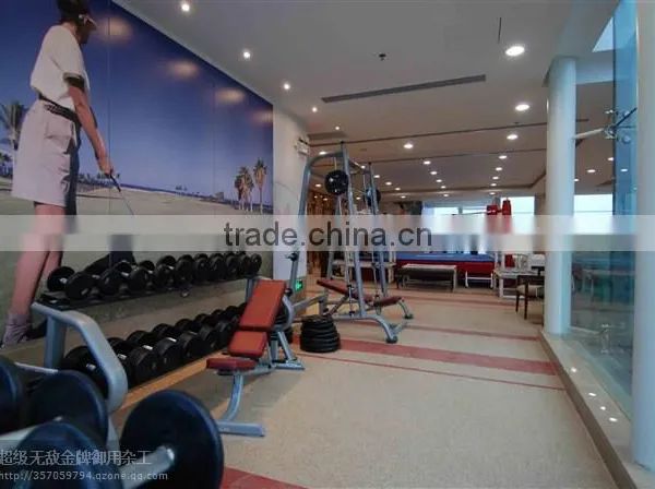 Speckled Interlocking Gym Rubber Flooring for Gym