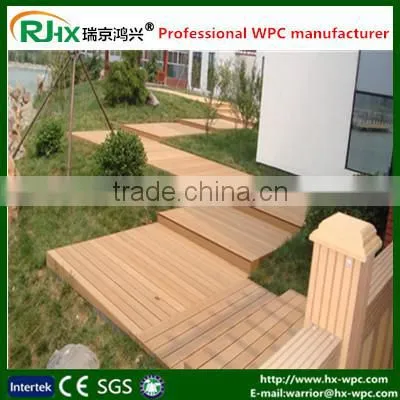 WPC Interlocking Decking Tiles/wood Deck Tiles Cheap photo-4