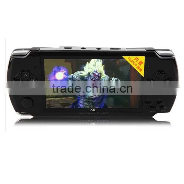 8GB Video Game Console 4.3 Inch MP4 MP5 Players Handheld Game Player Many Free Games Ebook/FM/1.3 MP Camera photo-2