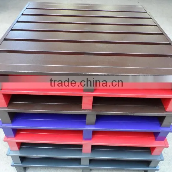 Galvanized Heavy Duty Metal Pallet, Folding Steel Metal Pallet photo-2