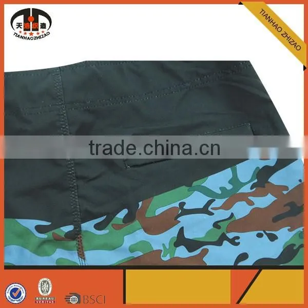 Camo Cotton Men Beach Short photo-4