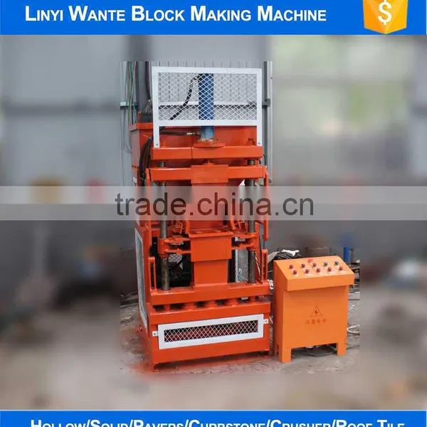 WT1-10 Fully Automatic Compressed Soil Block Machine/interlocking Brick Block Machine photo-3