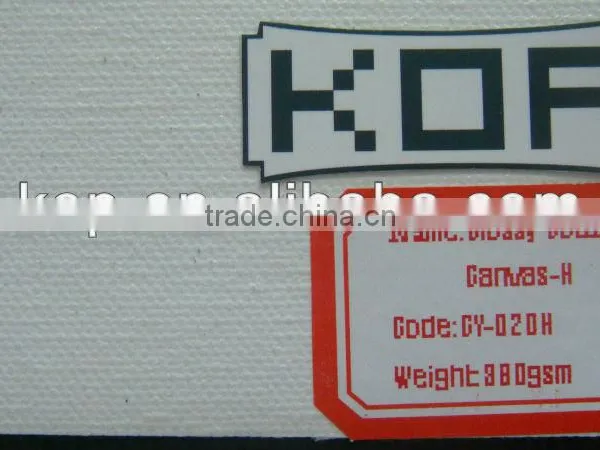 Cotton Canvas-Glossy 380gsm for Oil Painting