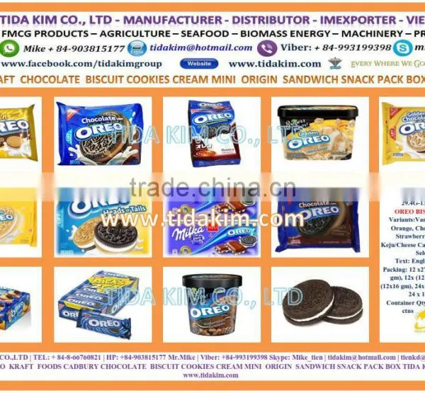 OREO BISCUIT TIDA KIM - OEM PRODUCTION - VIETNAM EXPORTER -MAIN DISTRIBUTOR INDO THAI photo-2
