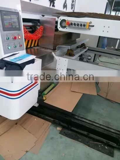 Fully Automatic Inline Flexo Printing Slotting Die Cutter With Inline Folder Gluer Bundler Machine photo-2