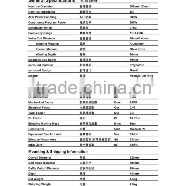 China Professional Speaker Manufacturer Line Array Speaker 12 Inch High Power pa Speaker With Wholesales Price photo-3