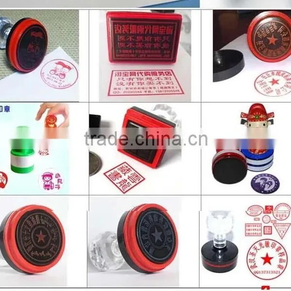 Factory Direct Sale Laser Flash Stamp Machine GY-A6 Rubber Stamp Making photo-4