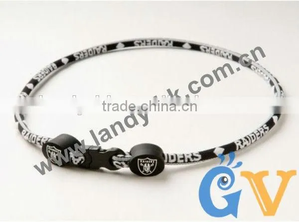 Power Energy Titanium Germanium 1 Rope Necklace & Bracelet Set photo-5