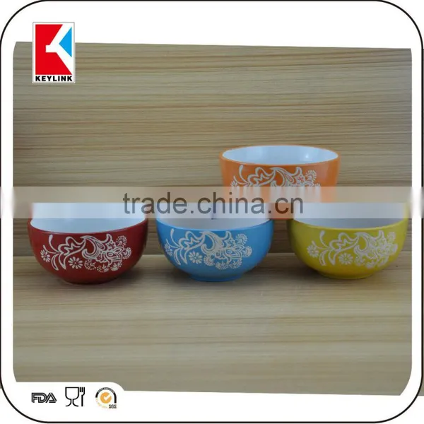 Best Selling Tabelware Items Matte Finish Cereal Stoneware Bowl Rice Ceramic Soup Bowl photo-3