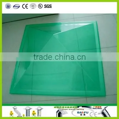 PC  PMMA Pyramid of Light Shade Skylight Dome , Dome Skylight photo-4