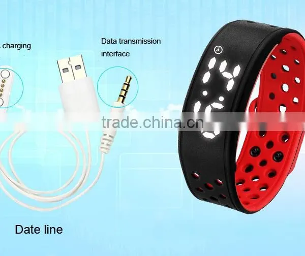 Support Mobile APP Smart Waterproof Health Pedometer Bracelet photo-6