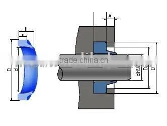 J Type Wiper Scraper Seal