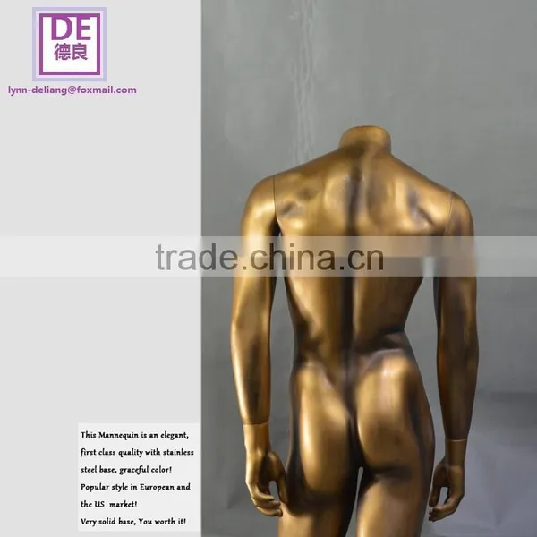 Fashion Store Male Half Body Fitting Mannequin Without Head or With Head photo-3