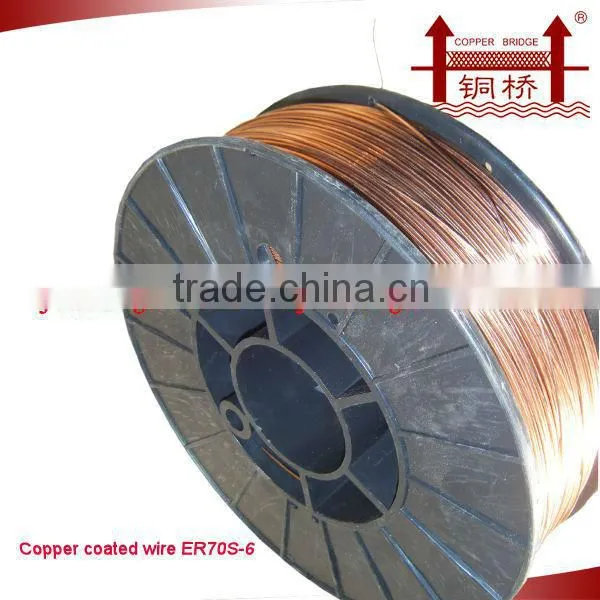 ER70S Copper Coated Welding Wires 0.6mm 0.8mm 1.2mm Gas Welding Rod