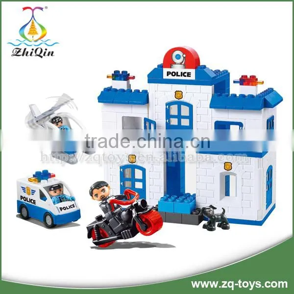 Preschool Educational Toys Building Bricks Police Toy Set photo-2