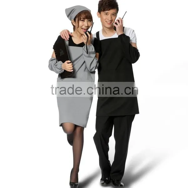 H Shape Suspender Cotton Apron for Women and Men photo-5