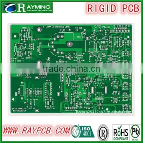 High Quality 2 Layers Red Mask 3/3 Mil PCB photo-2