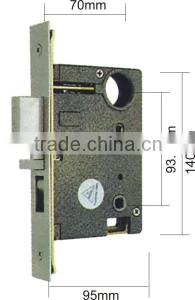 2016 Bigbang Design Europeanism Security Mortise Lock Handleset Lock Series photo-4