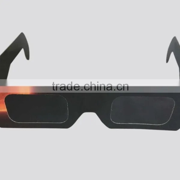 2016 Hot Selling Safety Good Price High Quality Cardboard Paper Solar Eclipse Glasses Wholesale photo-2