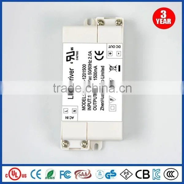 AC 110-240V to DC 12V 1500mA Led Electronic Transformer Smart Power Supply Driver 18W Quality Choice photo-2