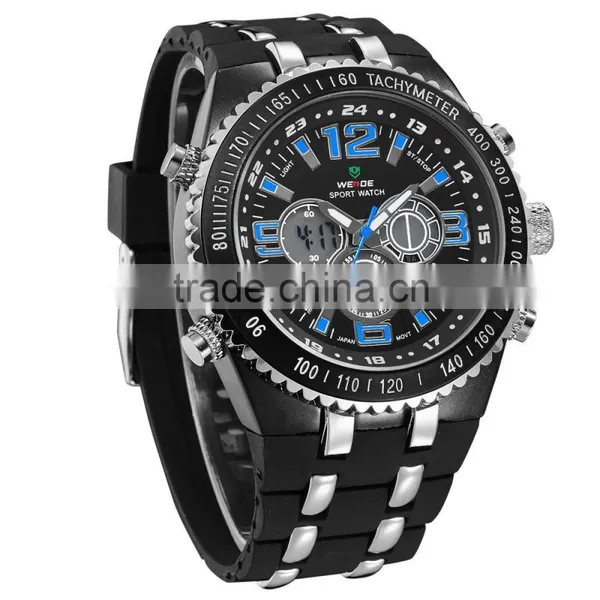 2014 WEIDE WH1107-6 Hot Watches Plastic Band Watches for Resale photo-4