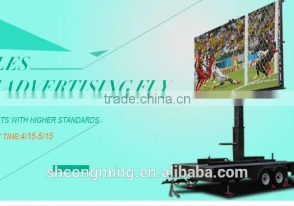 Hot Selling Products Mobile Outdoor Led Display Trailer photo-4