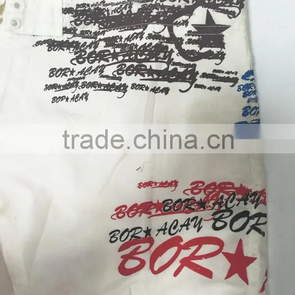 Custom Wholesale Men Beach Towel Pants photo-3