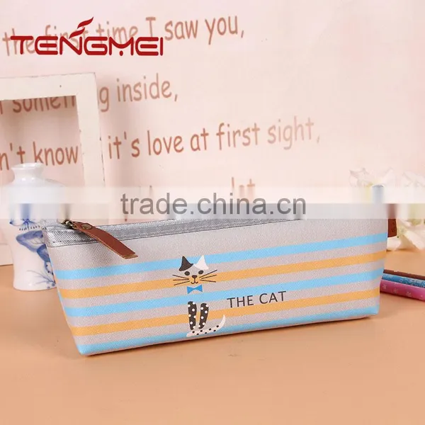 Own Design Stripe Pencil Case for School photo-2