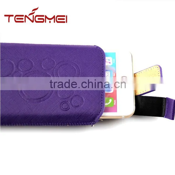 Flanging Pouch Case With Pattern Embossing, Universal Case Custom Made photo-4