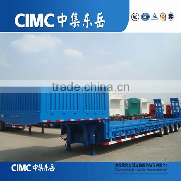CIMC 60 Ton Low Bed Truck Semi Trailer photo-5