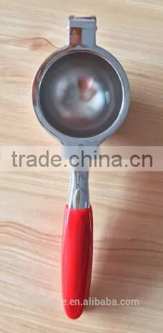 Premium Quality Stainless Steel Lemon Squeezer With Silicone Handles photo-4