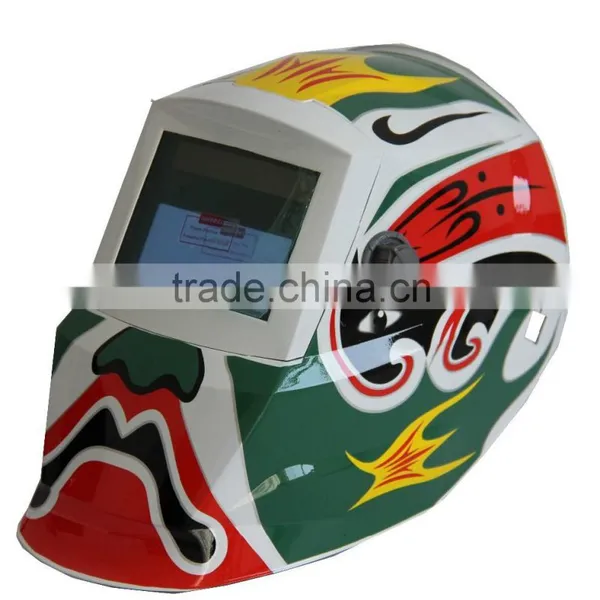 Peking Opera Picture Power Welding Helmet With Respirator
