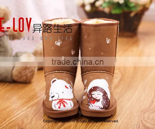 NO.U001LHot Sales High Quality and Cheap Snow Boots photo-4