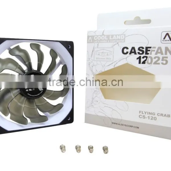 Alseye CA5 120mm 12volt Cpu Cooler Fan With 1800 RPM,5.4 Watt Max ,over 40000H Life Expectance photo-6